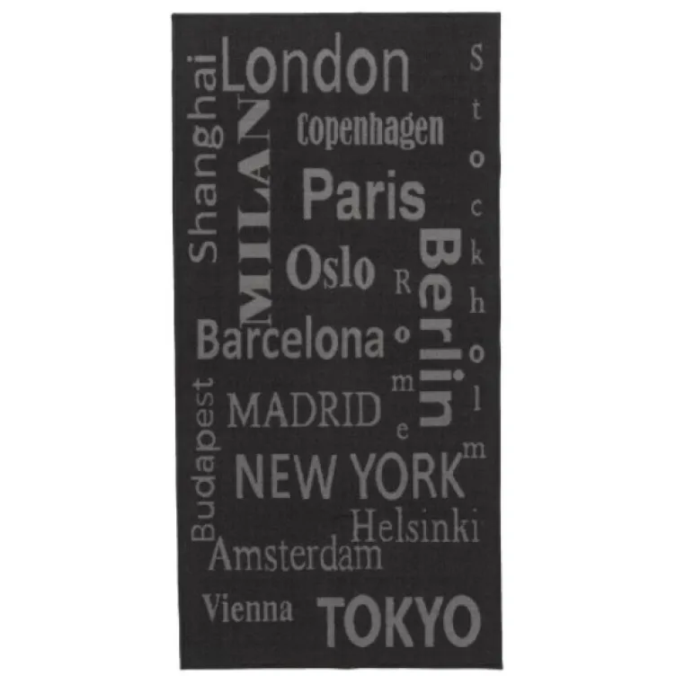 Tepih Capital 80x160 tamno siva