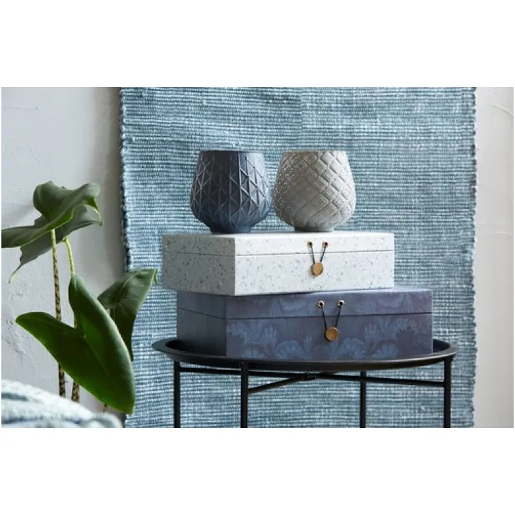 Tepih Trent 65x140 pepeljasto zelena