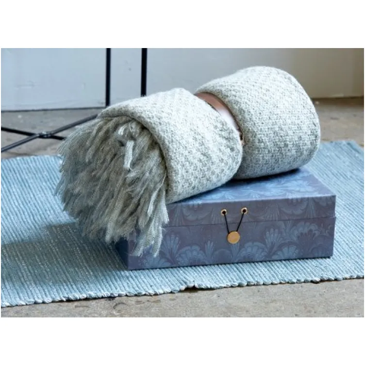 Tepih Trent 65x140 pepeljasto zelena