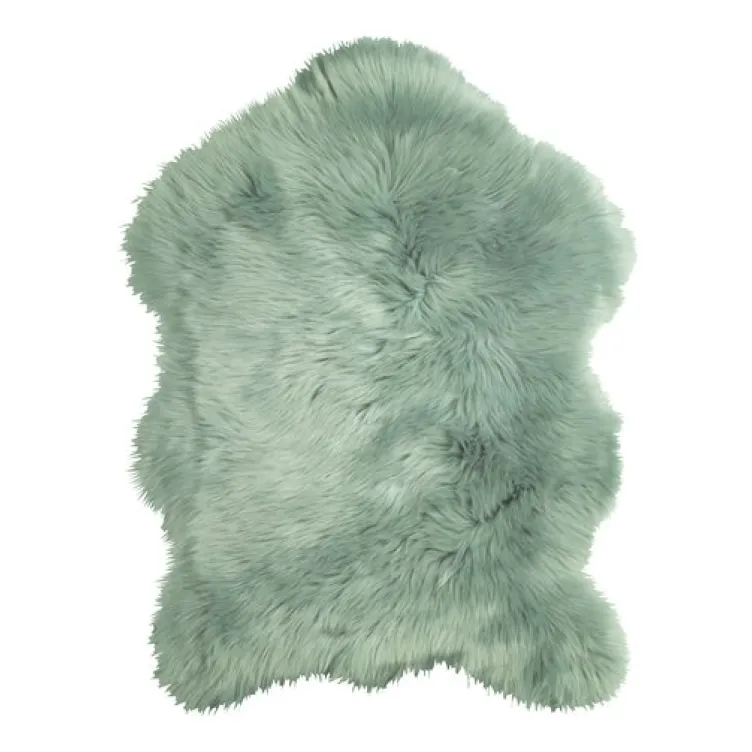 Tepih veštačka jagnjeća koža Green Tepih veštačka jagnjeća koža Green