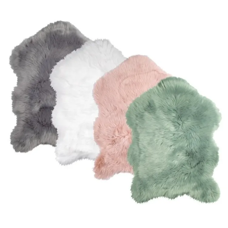 Tepih veštačka jagnjeća koža Green Tepih veštačka jagnjeća koža Green