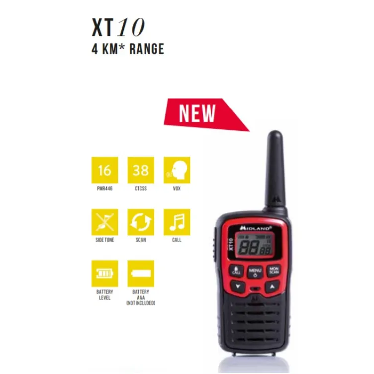 MIDLAND toki voki XT10