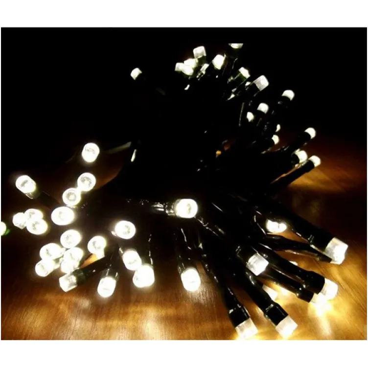 Novogodišnje toplo bela LED lampice 80 sijalica