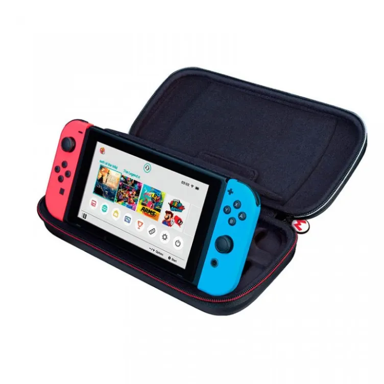 Torbica za Nintendo Switch Travel Case Mario Grey