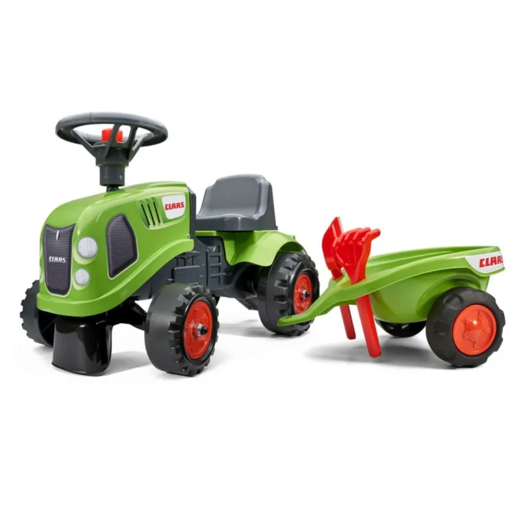 Traktor guralica Class sa prikolicom Falk 212c