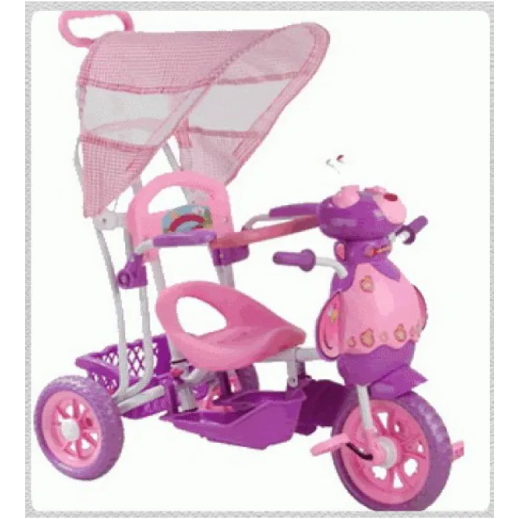 Tricikl sa tendom 402 roze