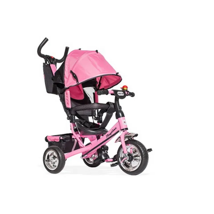 Dečiji tricikl sa tendom model 407 crno beli