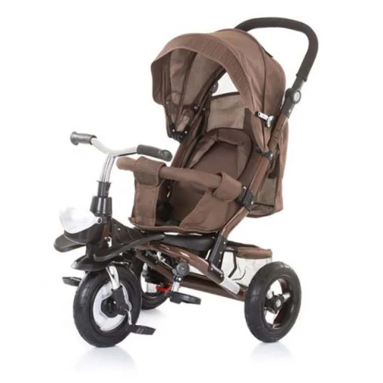 Tricikl za bebe chipolino polar braon