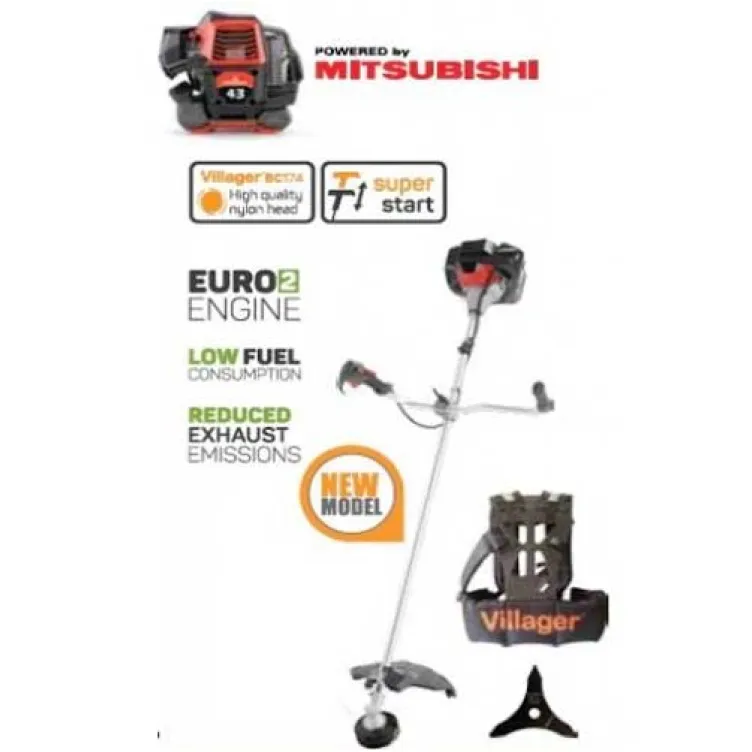 Benzinski trimer za travu Villager BCM 43 XCE