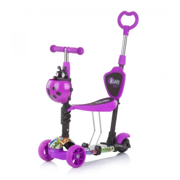 Trotinet Chipolino 3u1 Kiddy Evo Purple Graffiti