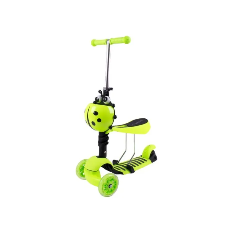 Trotinet MG-13 Bubamara 5u1 nosivost do 25kg  zeleni