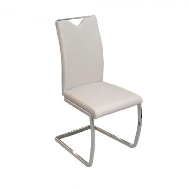 Trpezarijska stolica X-898 Noge hrom/Siva 779-019