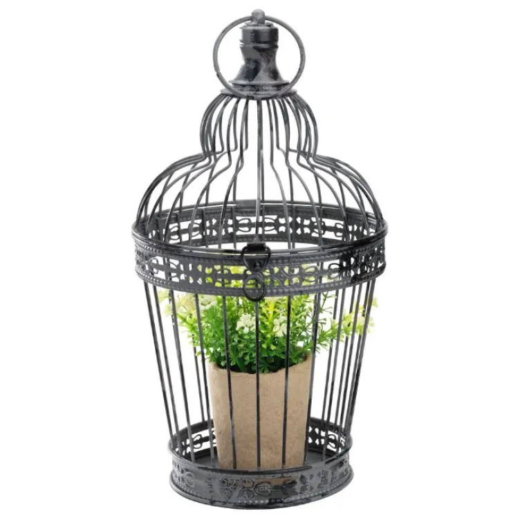 Ukrasni kavez za sveće Grey