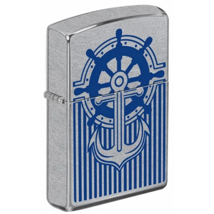 Upaljač Zippo Street Chrome Nautical