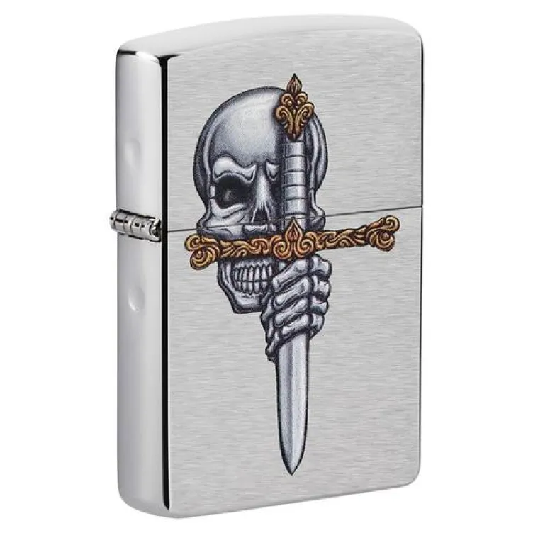 Upaljač Zippo Sword Skull Design