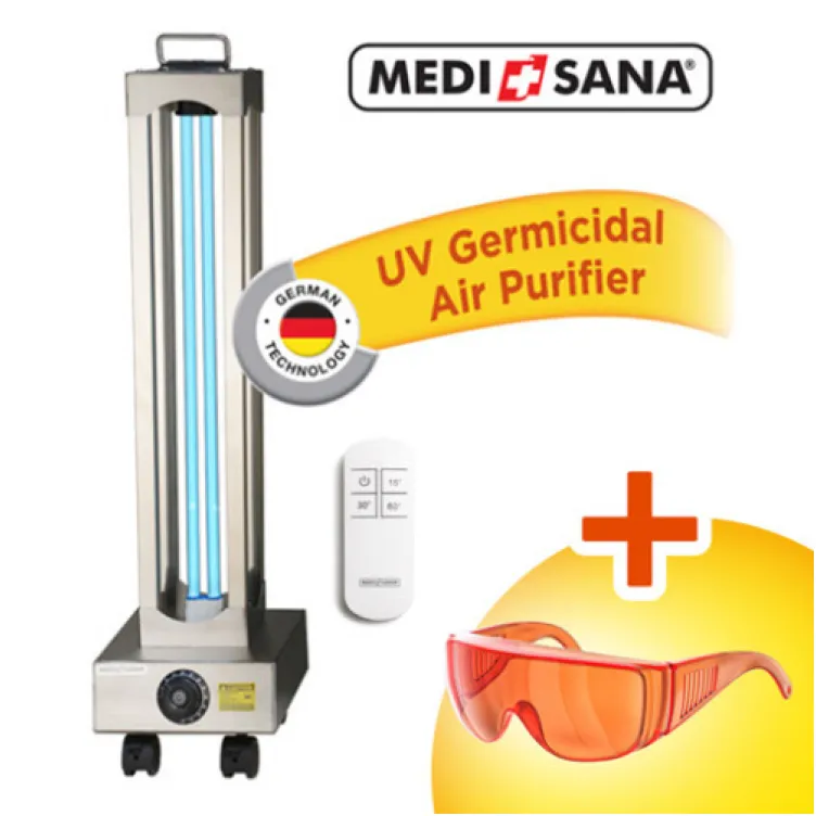 Medisana Sterilizator i ozonizator Germicidni proffesional 150W+zaštitne naočare Medisana Sterilizator i ozonizator Germicidni proffesional 150W+zaštitne naočare