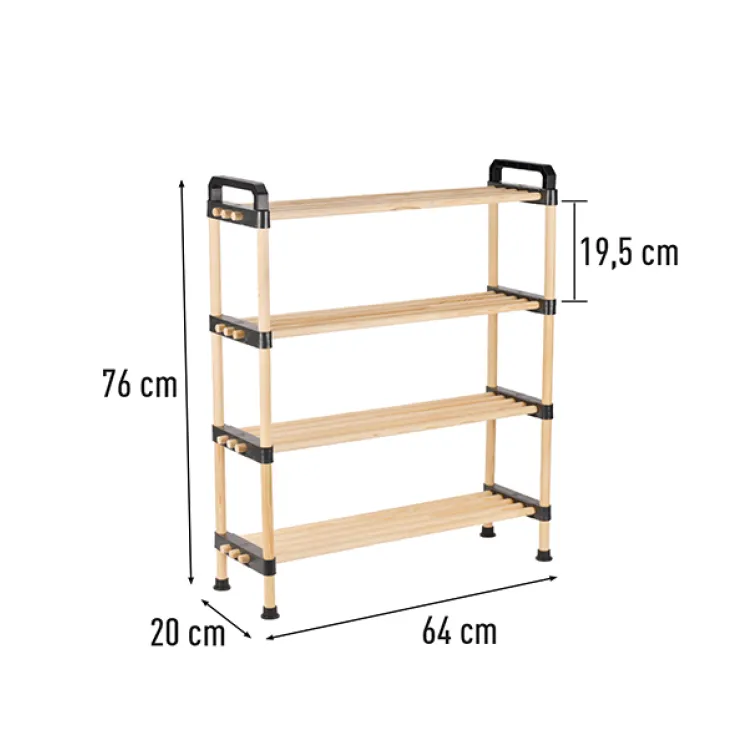 Višenamenska drvena polica modularna Seowood SEO-8181