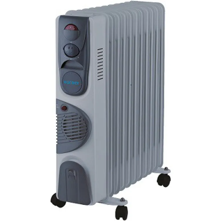 Vorner uljni radijator VRF11-0437 11 rebara 2500 W + 400 W ventilator