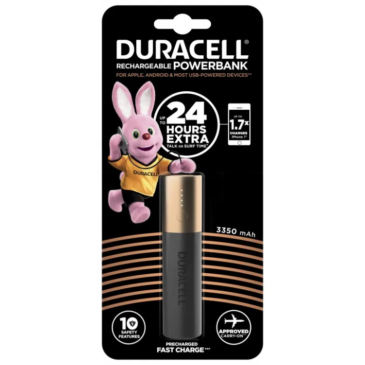  Powerbank punjač Duracell 3350 mAh