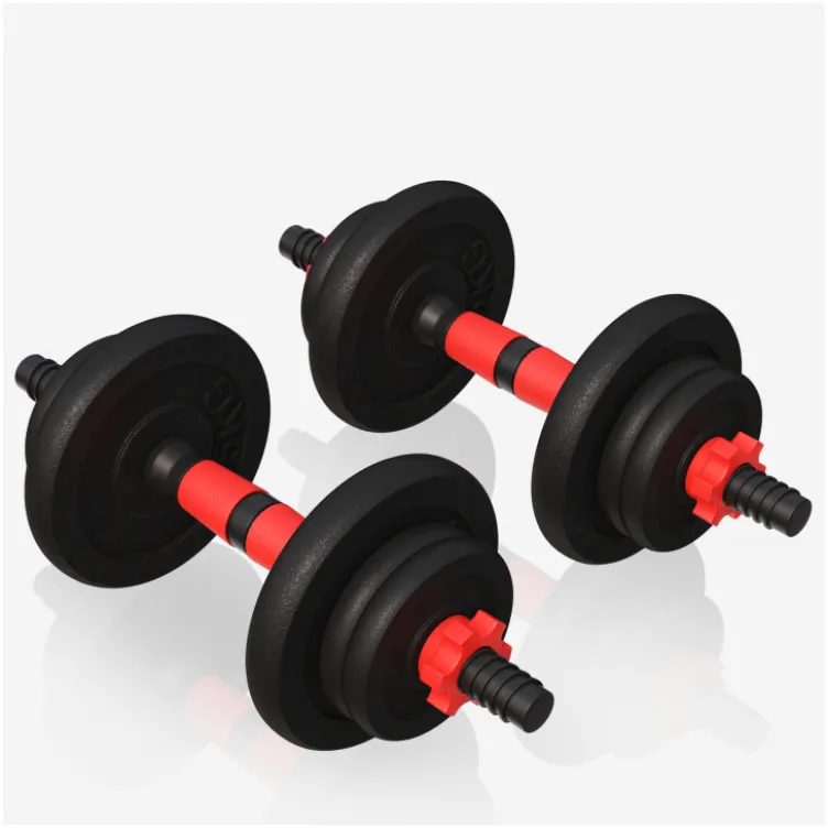 Set od 2 podesive bučice od livenog gvožđa 25 mm 20 kg