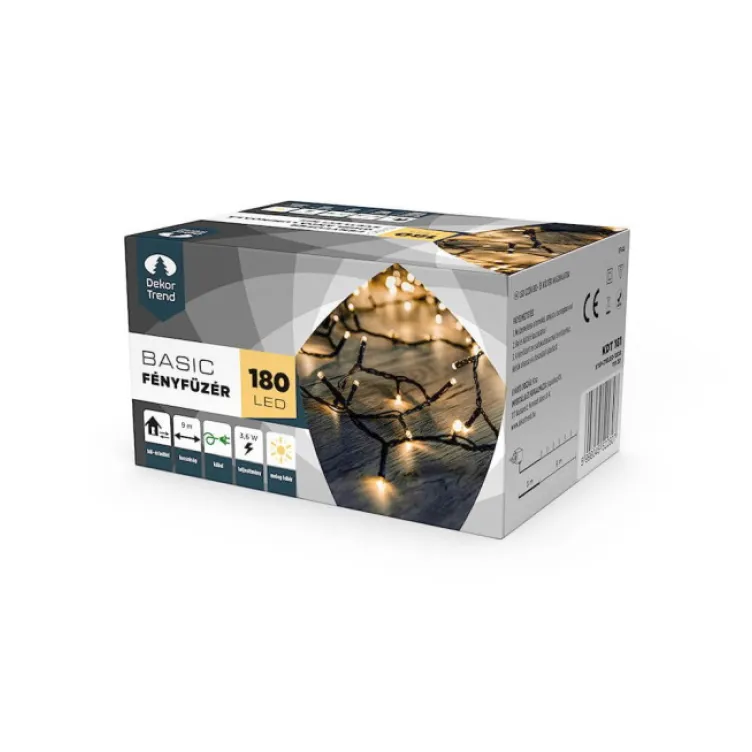 LED lampice 180 kom toplo bela KDT 181