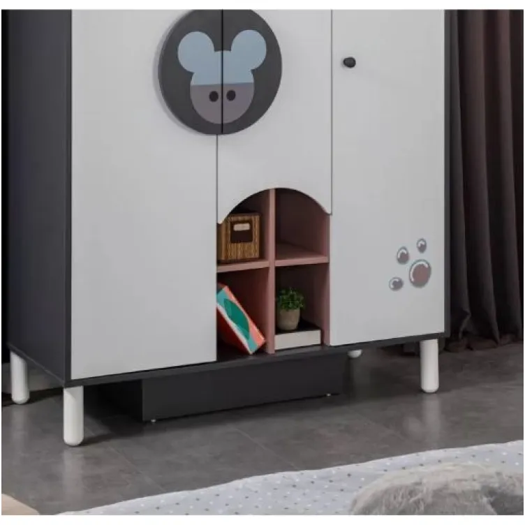 Garderober sa 3 vrata MOUSE