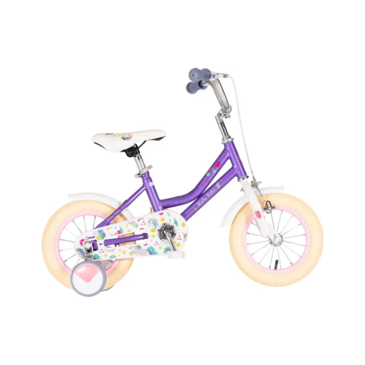 Kids bike unicorn ljubičasta 12 2024