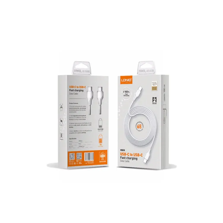 Kabel LDNIO LC122-C Type-C na Type-C beli 2m