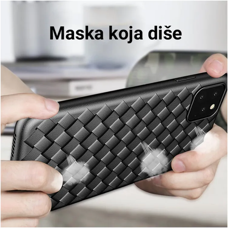 Maska Braided za Samsung S20 Plus/ G985F siva