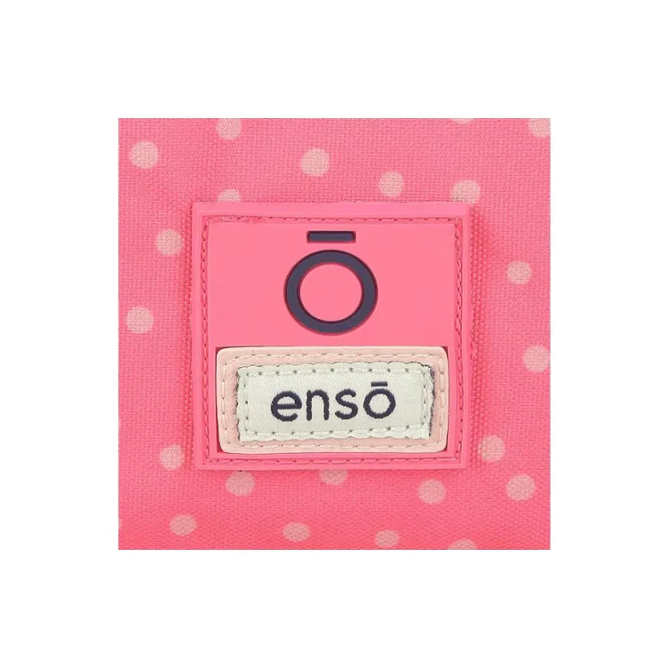 ENSO URBAN GARDEN prazna pernica sa 3 pregrade - pink