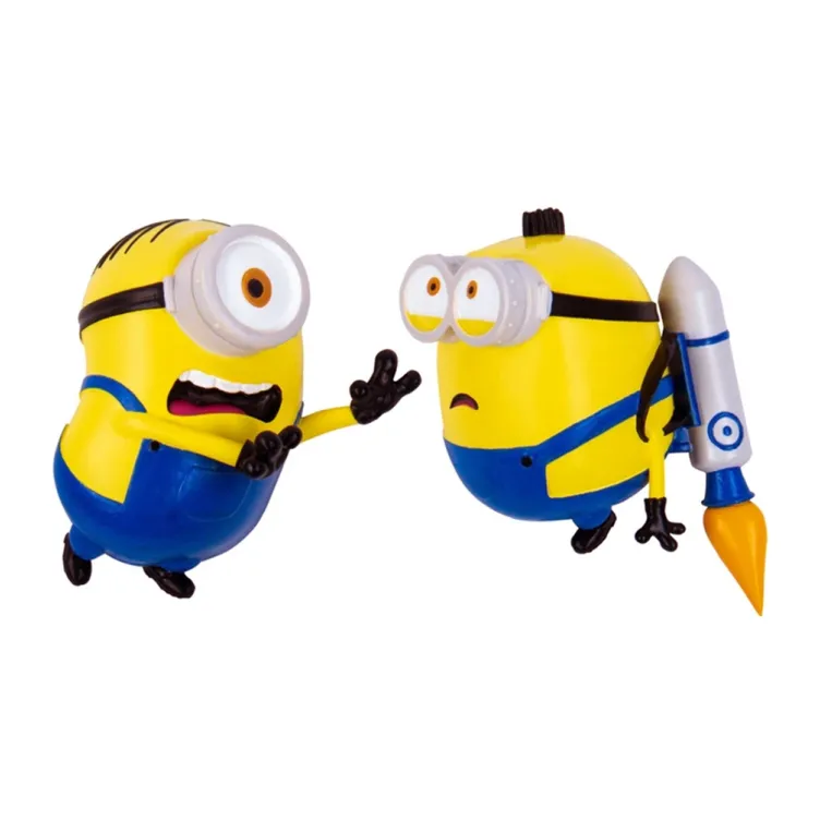 Minions Stuart i Otto zidne figure