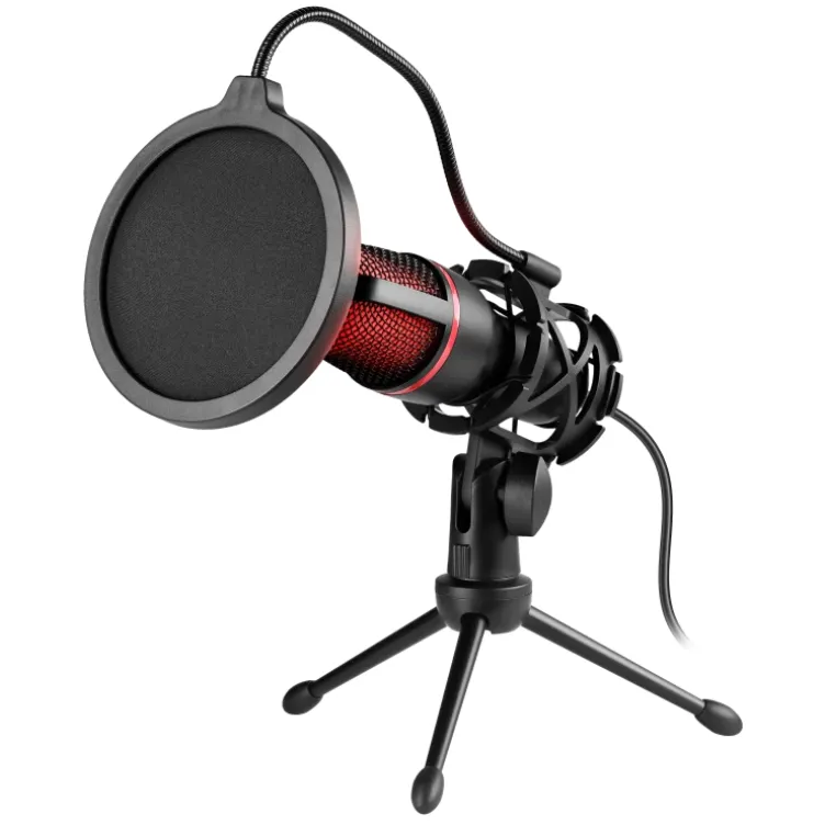 Gaming stream mikrofon Defender Forte GMC 300 3.5mm 1.5m kabl ljubicasti