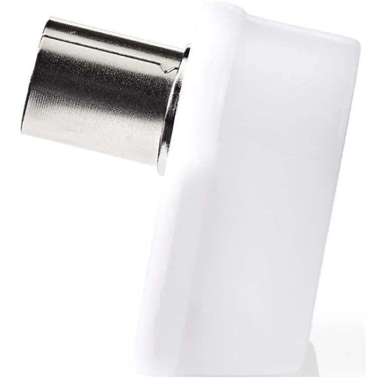 CSGP40921WT, IEC (koaksijalni) konektor,Ugaoni,Ženski,75 oma, Preènik kabl. ulaza: 7,0 mm,Bela,1 kom