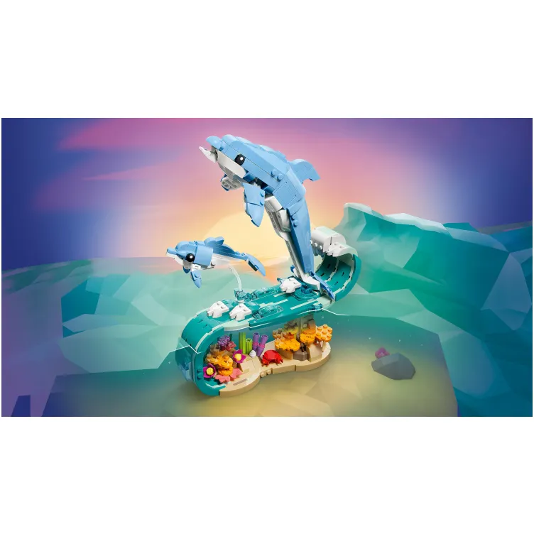 31385 Morske životinje: Lepi delfini