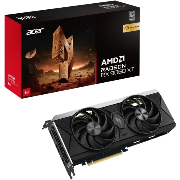 Grafička karta Acer AN RX9060XT 8G OC 8GB DDR6 128bit/2xDP/HDMI