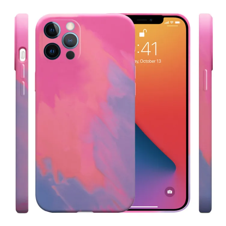 Maska Water Paste za iPhone 12 ljubicasta