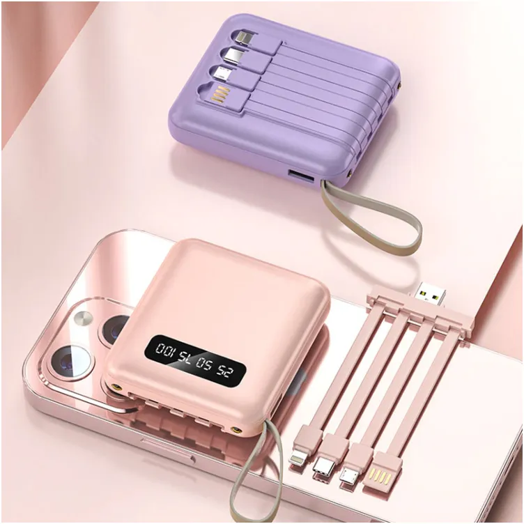 Power Bank Fast Charger 10000 mAh DC5V/ 2.1A roze