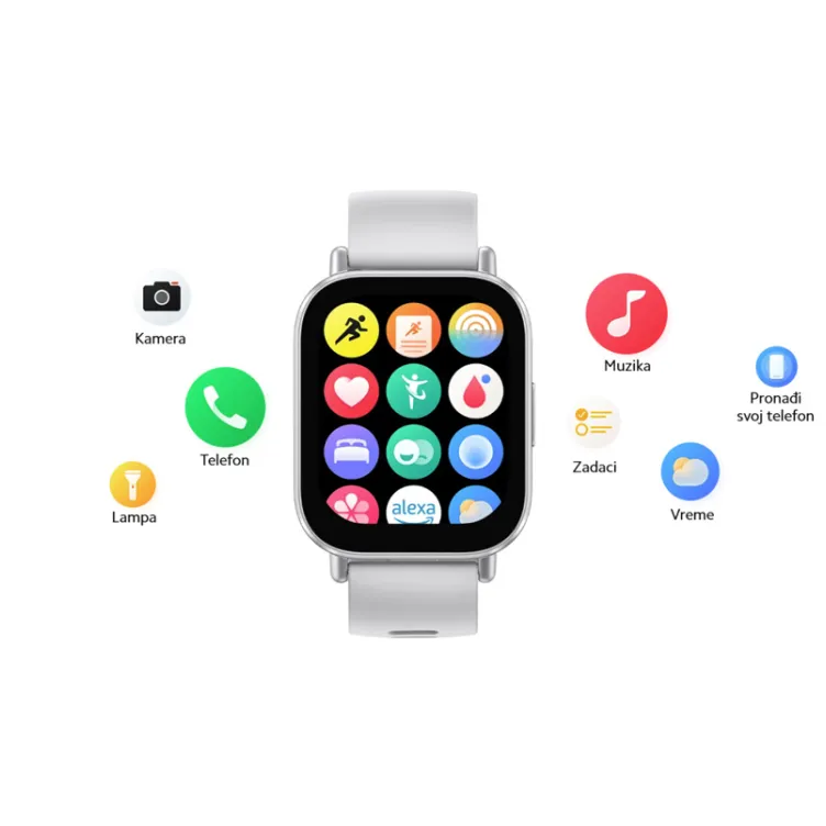 Redmi Watch 5 Active Matte Silver sat (BHR8790GL)