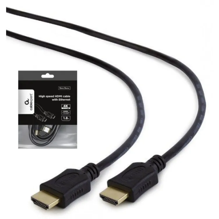 CC-HDMI4L-6 Gembird HDMI  kabl v.2.0 ethernet support 3D/4K TV 1.8m (alt. CC-HDMIL-1.8M)