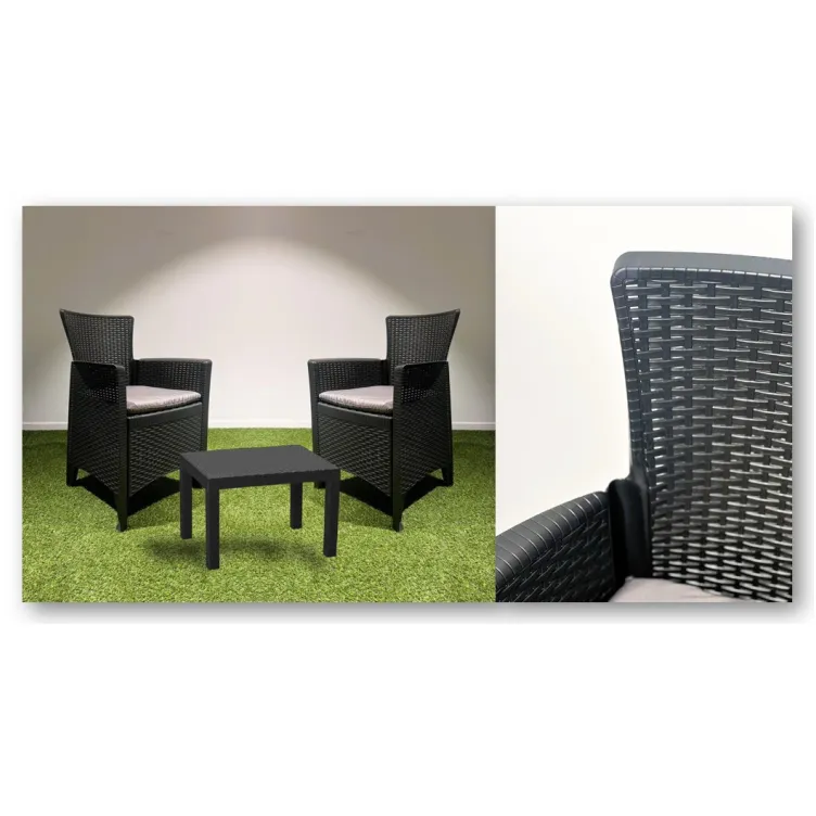 Baštenski set Forest antracit