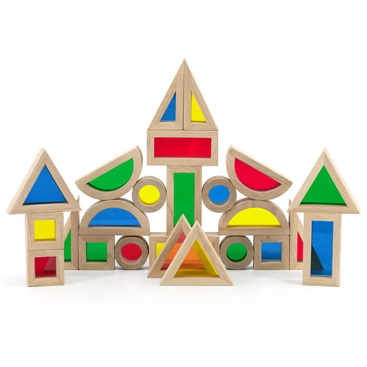 Viga Drvena senzorna geometrijska tela