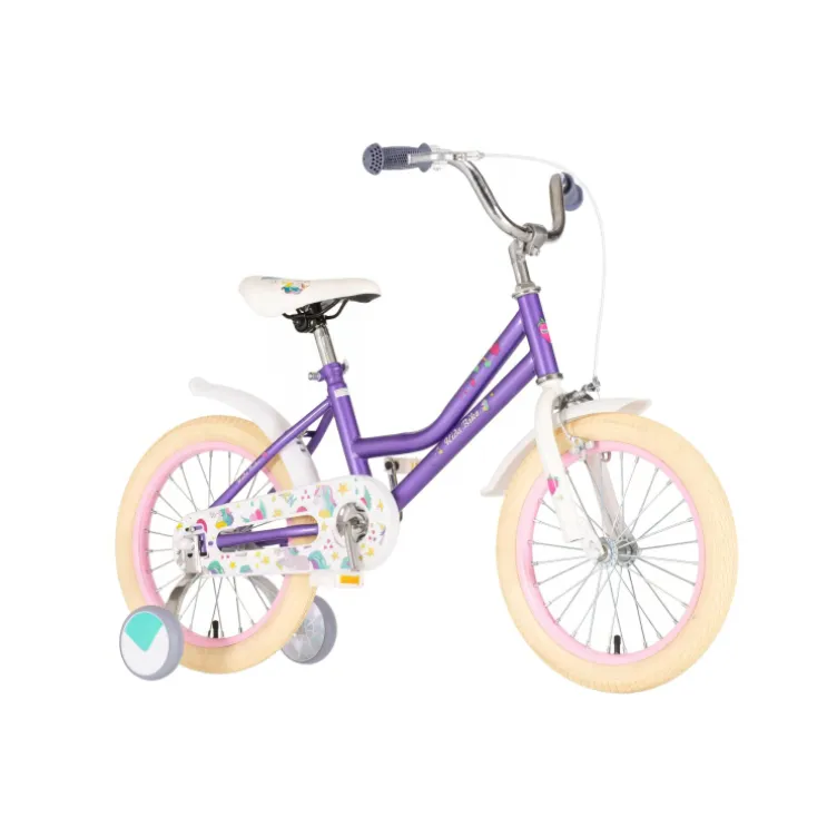 Kids bike unicorn ljubičasta 16 2024