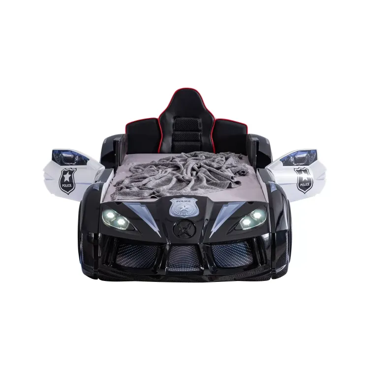 Auto krevet POLICE FULL LED MS sa vratima