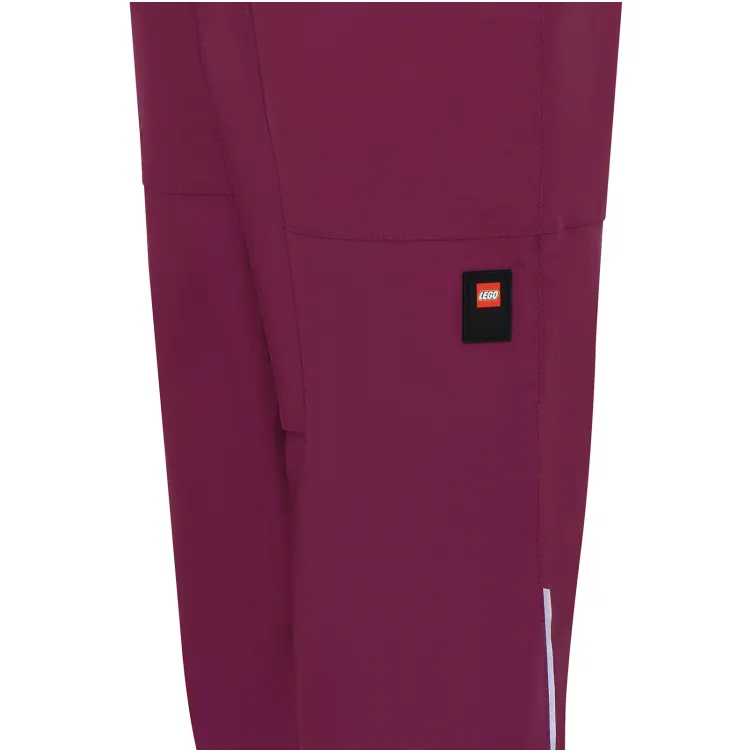 LEGO Iconic ski pantalone, bordo - 80