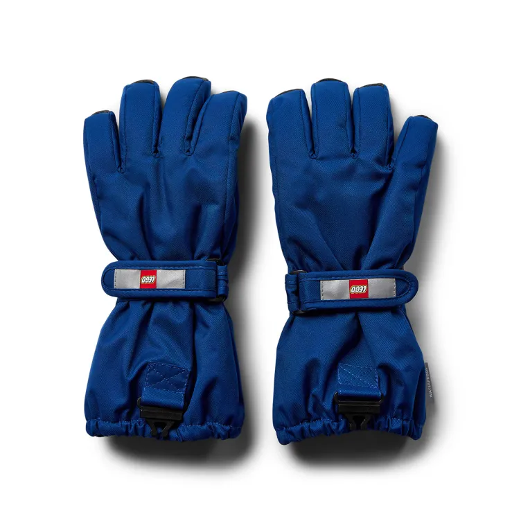 LEGO Iconic ski rukavice, teget - 104