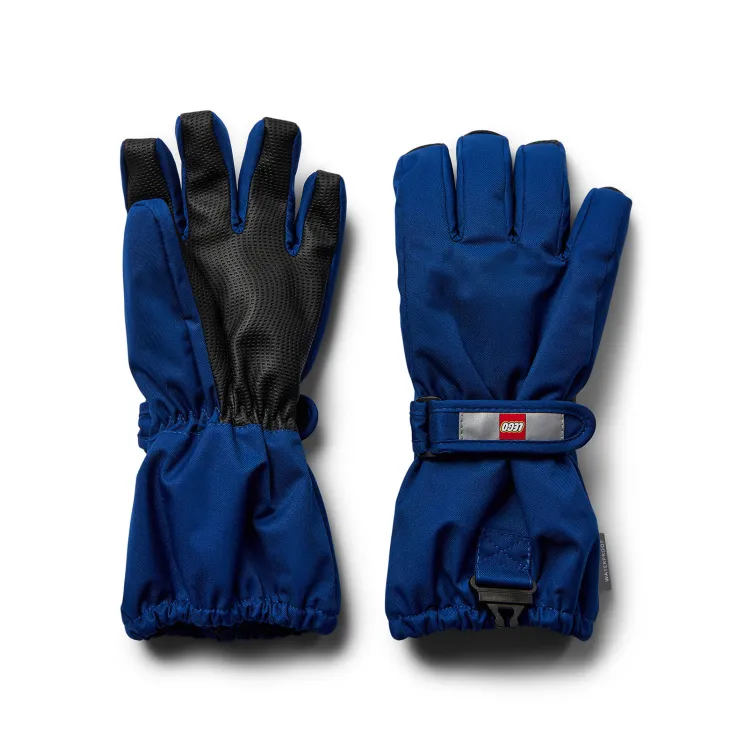 LEGO Iconic ski rukavice, teget - 104