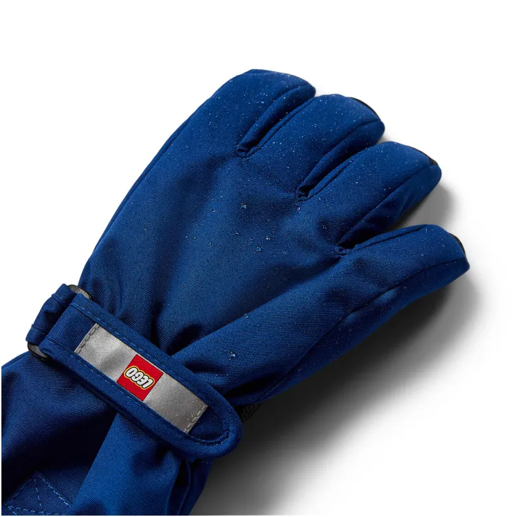 LEGO Iconic ski rukavice, teget - 104