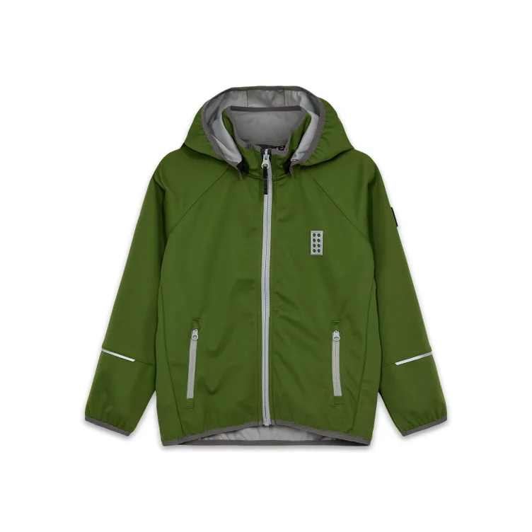 LEGO Iconic softshell jakna, zelena - 152