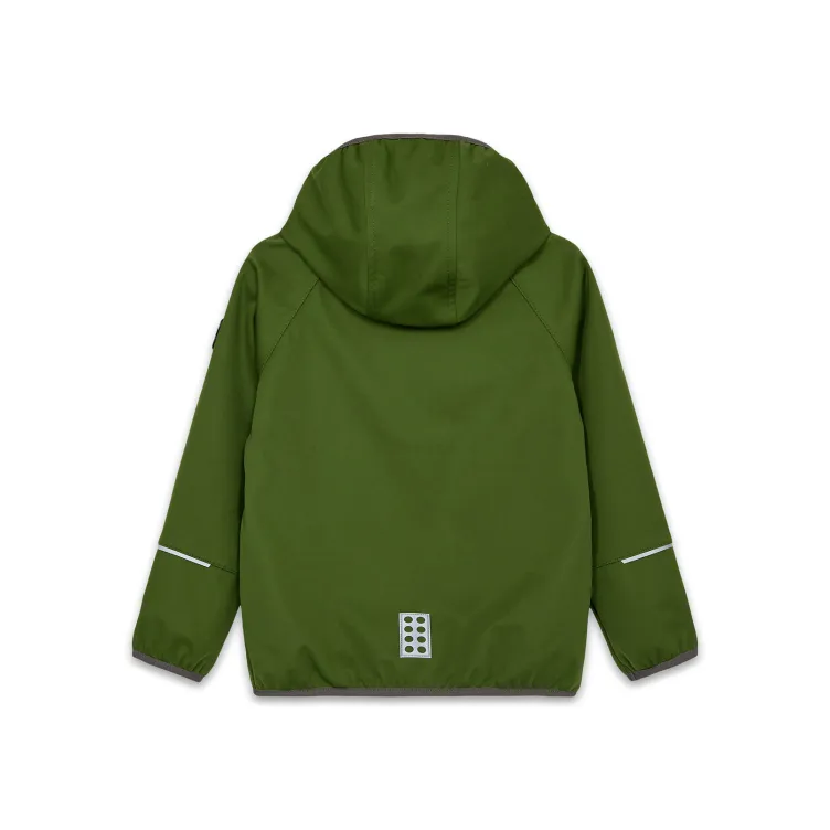 LEGO Iconic softshell jakna, zelena - 152