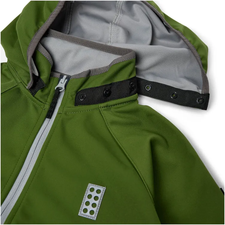 LEGO Iconic softshell jakna, zelena - 152